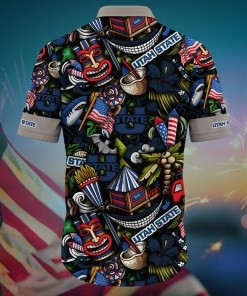 Utah State Aggies NCAA Flower Hawaii Shirt For Fans Ver 23