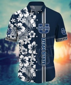 Utah State Aggies NCAA Flower Hawaii Shirt For Fans Ver 25