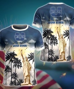 Utah State Aggies NCAA Flower Hawaii Shirt For Fans Ver 37