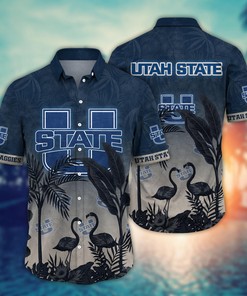 Utah State Aggies NCAA Flower Hawaii Shirt For Fans Ver 8
