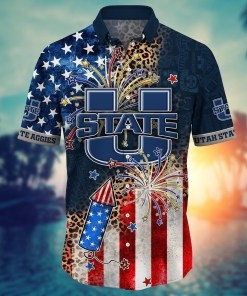 Utah State Aggies NCAA Hawaii Shirt Ver 1
