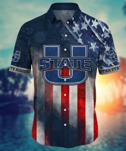 Utah State Aggies NCAA Hawaii Shirt Ver 2