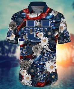 Utah State Aggies NCAA Hawaii Shirt Ver 3