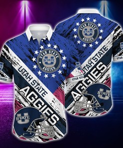 Utah State Aggies NCAA Hawaiian Shirt for Men And Women