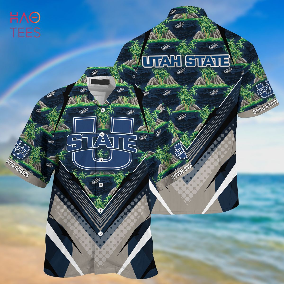 Utah State Aggies Summer Hawaiian Shirts for Fans
