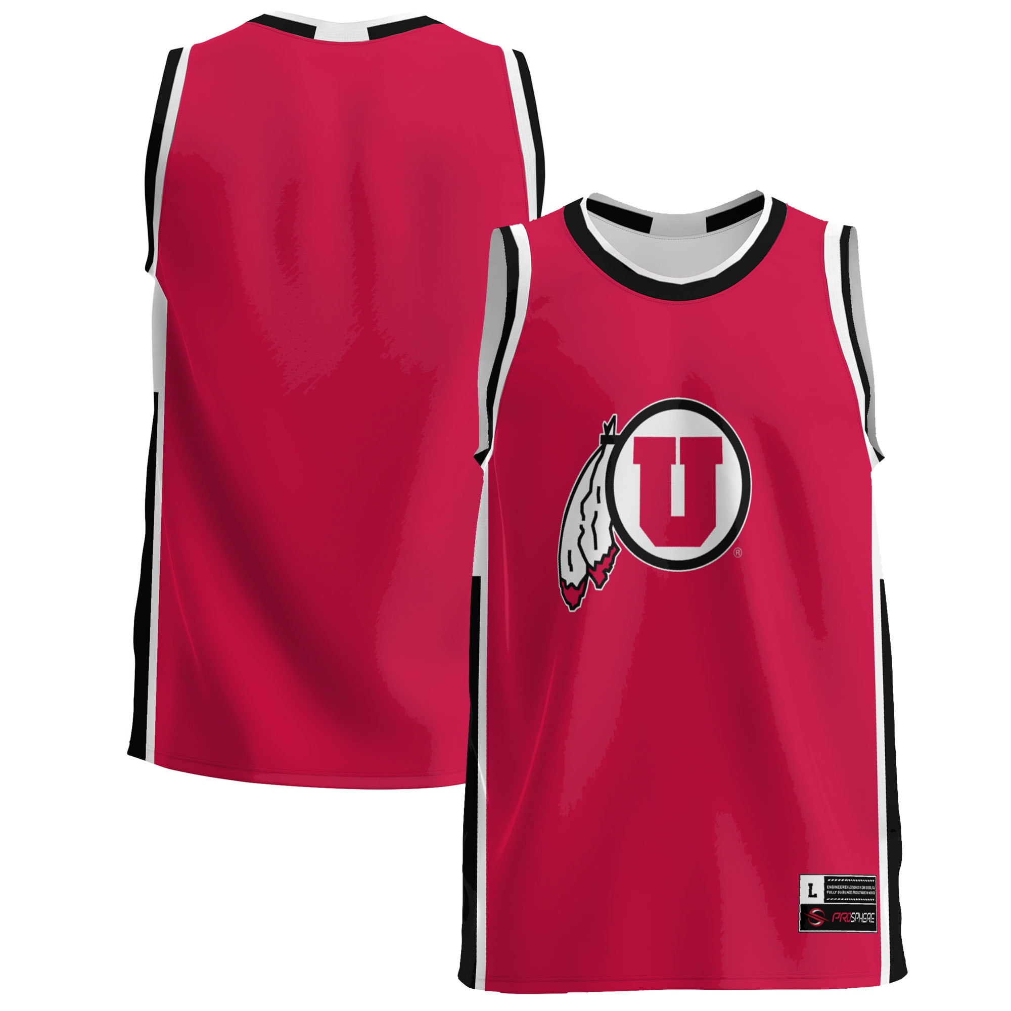 Utah Utes Basketball Jersey - Red Ncaa