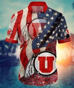 Utah Utes NCAA Flower Hawaii Shirt For Fans Ver 10