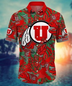 Utah Utes NCAA Flower Hawaii Shirt For Fans Ver 13