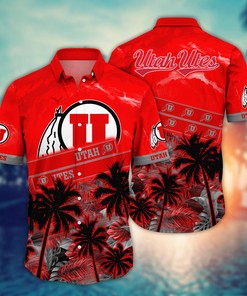 Utah Utes NCAA Flower Hawaii Shirt For Fans Ver 23