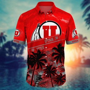 Utah Utes NCAA Flower Hawaii Shirt For Fans Ver 23