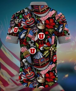 Utah Utes NCAA Flower Hawaii Shirt For Fans Ver 26