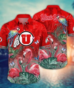 Utah Utes NCAA Flower Hawaii Shirt For Fans Ver 29