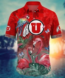 Utah Utes NCAA Flower Hawaii Shirt For Fans Ver 29