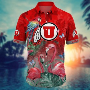 Utah Utes NCAA Flower Hawaii Shirt For Fans Ver 29