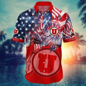 Utah Utes NCAA Flower Hawaii Shirt For Fans Ver 31