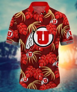Utah Utes NCAA Flower Hawaii Shirt For Fans Ver 32