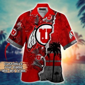 Utah Utes NCAA Flower Hawaii Shirt For Fans Ver 33