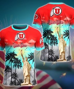 Utah Utes NCAA Flower Hawaii Shirt For Fans Ver 37