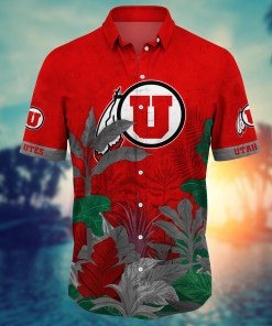 Utah Utes NCAA Flower Hawaii Shirt For Fans Ver 6