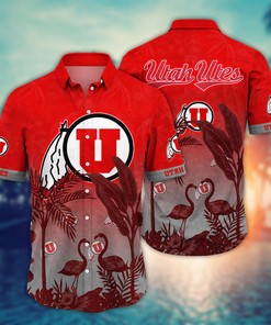 Utah Utes NCAA Flower Hawaii Shirt For Fans Ver 9