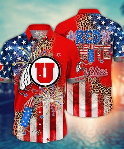 Utah Utes NCAA Hawaii Shirt Ver 1