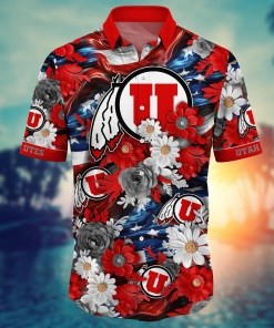 Utah Utes NCAA Hawaii Shirt Ver 3