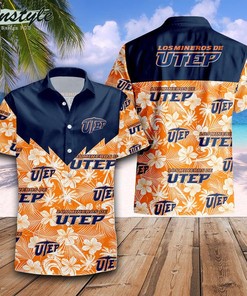 Utep Miners NCAA Hawaiian Shirt