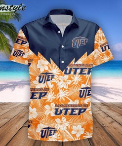 Utep Miners NCAA Hawaiian Shirt
