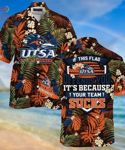 Utsa Roadrunners Summer Hawaiian Shirts, With Tropical Patterns for Fans