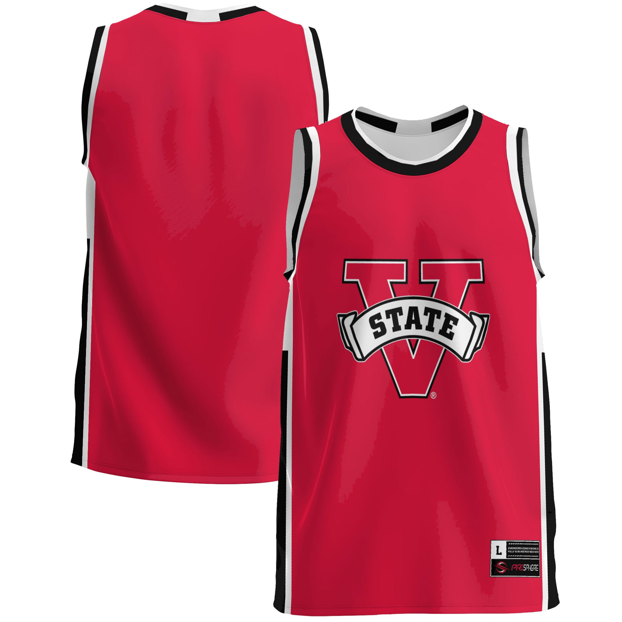 Valdosta State Blazers Basketball Jersey - Red Ncaa