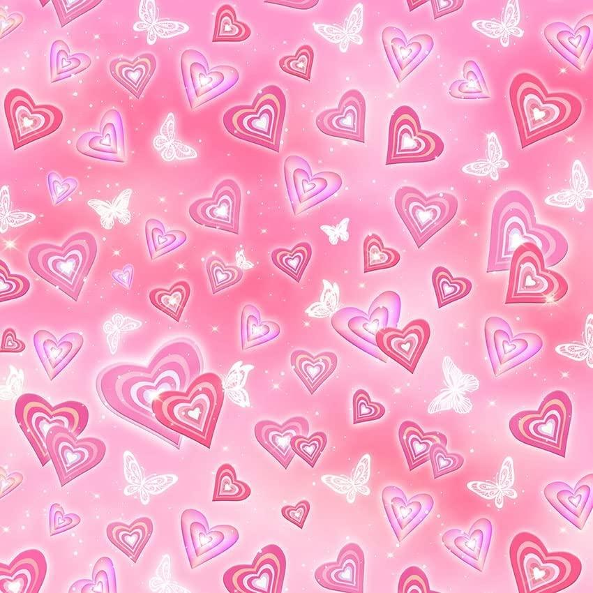 Valentine's Day Heart Shower Curtain