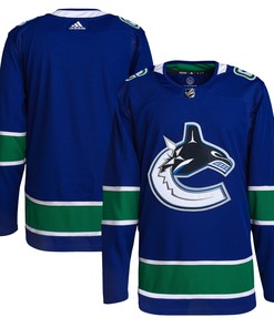 Vancouver Canucks Adidas Home Primegreen Authentic Pro Jersey Royal Nhl