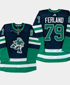 Vancouver Canucks Micheal Ferland 79 Navy PrimeGreen Reverse Retro Jersey 2022-23