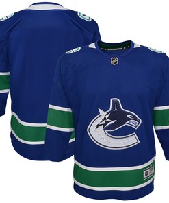 Vancouver Canucks Premier Jersey - Blue Nhl