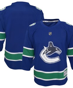 Vancouver Canucks Preschool Replica Jersey - Blue Nhl