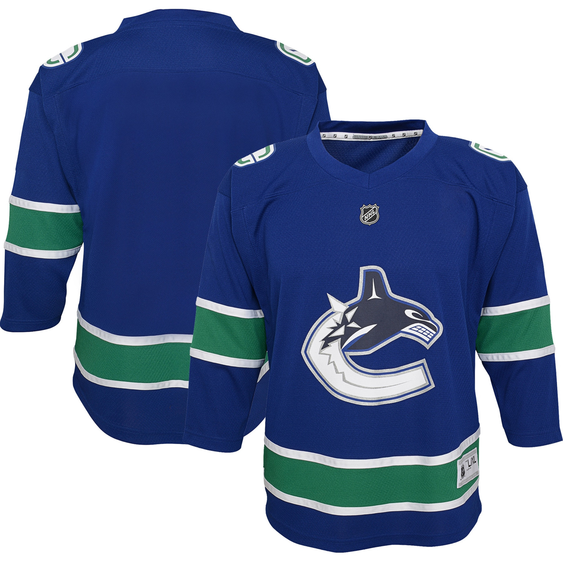 Vancouver Canucks Replica Jersey - Blue Nhl