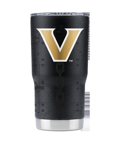 Vanderbilt Black Full Wrap Tumbler - Show your Vanderbilt Pride