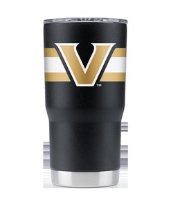Vanderbilt Black Stripes Tumbler - Perfect for Vanderbilt Fans