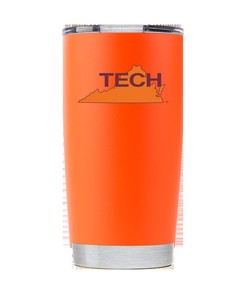 Vault Collection Orange Virginia Tech Tumbler - Collector's Edition