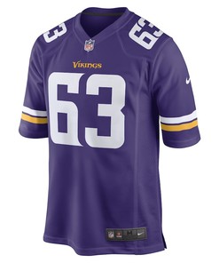 Vederian Lowe Minnesota Vikings Game Player Jersey - Purple