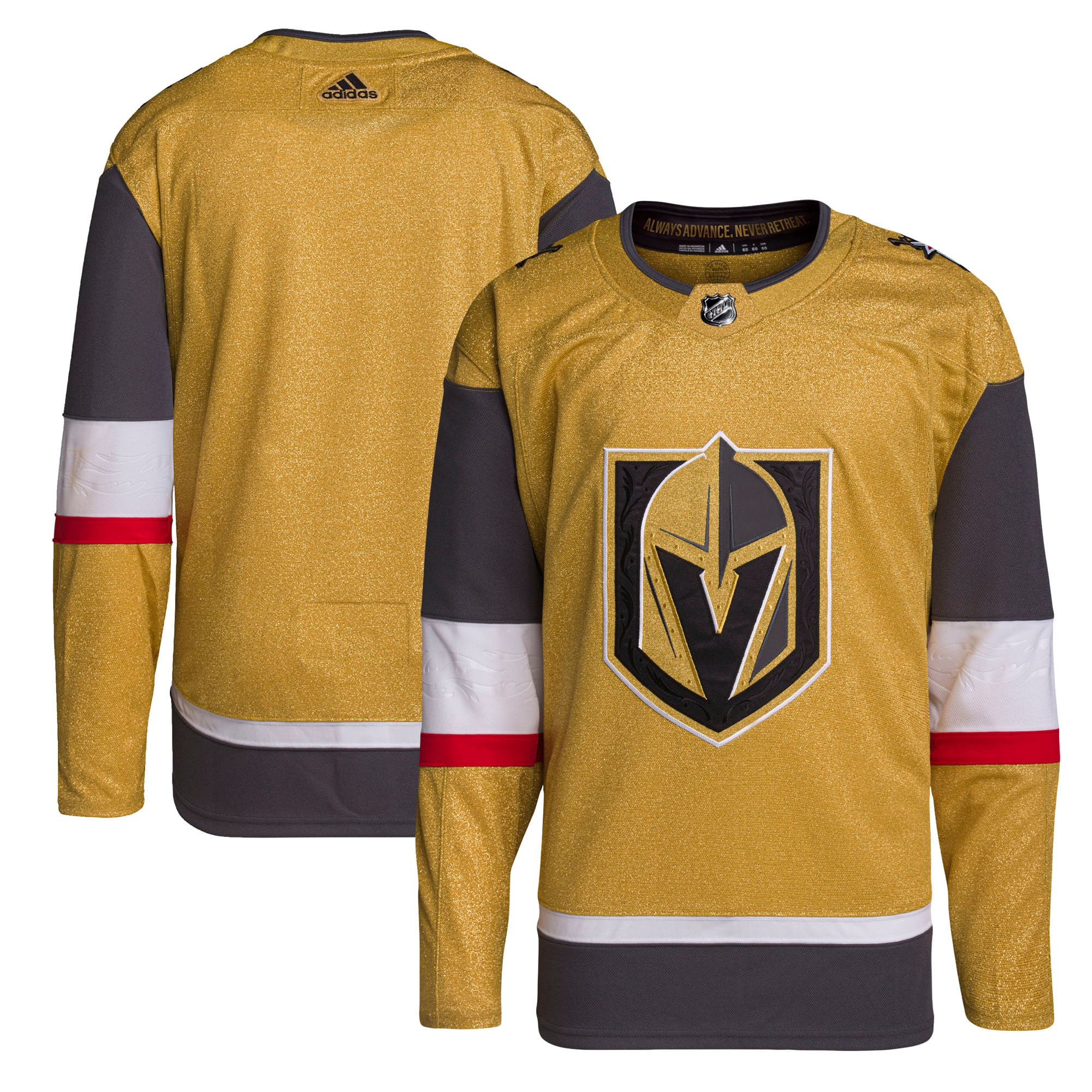 Vegas Golden Knights Adidas Alternate Primegreen Authentic Jersey Gold Nhl