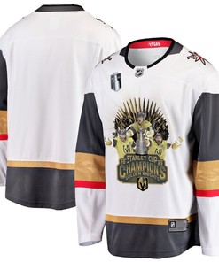 Vegas Golden Knights Celebrating Championship Era 2023 Stanley Cup Men Jersey - White