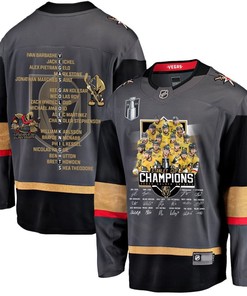 Vegas Golden Knights Celebrating Vegas' Championship 2023 Stanley Cup Men Jersey - Black