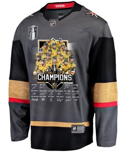 Vegas Golden Knights Celebrating Vegas' Championship 2023 Stanley Cup Men Jersey - Black