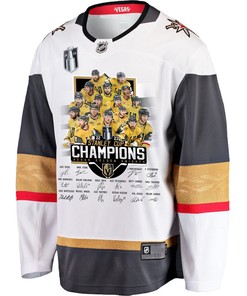 Vegas Golden Knights Celebrating Vegas' Championship 2023 Stanley Cup Men Jersey - White