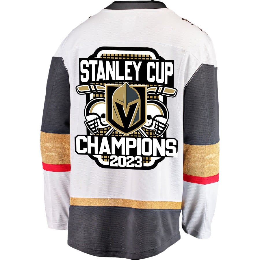 Vegas Golden Knights Crowned Champions 2023 Stanley Cup Men Jersey - White
