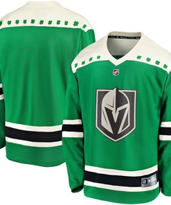 Vegas Golden Knights Fanatics Branded 2021 St. Patricks Day Breakaway Jersey - Green Nhl