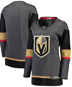 Vegas Golden Knights Fanatics Branded Womens Breakaway Home Jersey Black Nhl