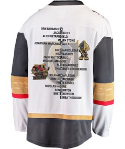 Vegas Golden Knights Journey to 2023 Stanley Cup Glory Men Jersey - White