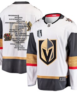 Vegas Golden Knights Players List 2023 Stanley Cup Men Jersey - White